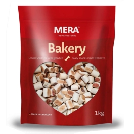  MERA Biscuiti caini Mini Rulouri pui, vita si peste 1kg