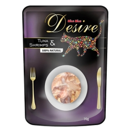 MIAU MIAU DESIRE Plic Ton File si Creveti in Supa 70g