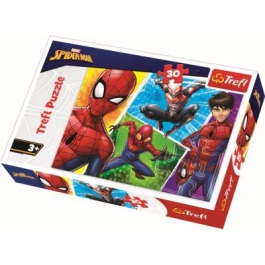 Puzzle Spider-man si Miguel 30 de piese, Trefl