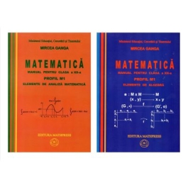 Manual pentru matematica, clasa XII-a, Profil M1, Volum 1+2 - Mircea Ganga