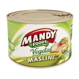 Mandy Pate Vegetal cu Masline, 200 g