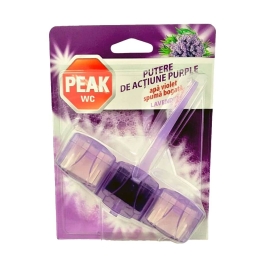 Peak Wc Putere de actiune Purple Odorizant Toaleta cu Lavanda, 45 g