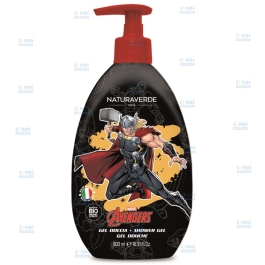 NATURAVERDE AVENGERS GEL DE DUS COPII 500ML