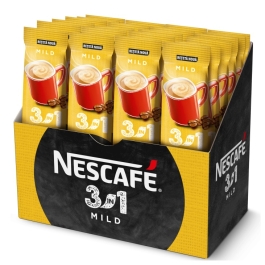 Pachet Nescafe 3 in 1, Cafea instant Mild, 15g x 24 buc