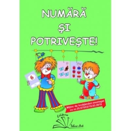 Numara si potriveste! Contine 40 de jetoane
