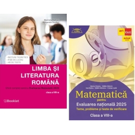 Pachet Evaluarea Nationala 2025. Limba si literatura romana si Matematica - Marinela Pantazi, Marius Perianu