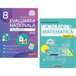 Pachet Evaluarea Nationala. Matematica 2025 clasa a 8-a - Gabriel Popa Marta Kasa