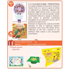 Set 2 de premiere Clasa a 3-a, 2025 (1, 2, 3 si-am ajuns in Egipt - Ochiul lui Horus)