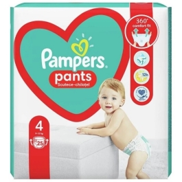 Pampers Chilot Active Boy Nr. 4 9-15 kg, 25 buc.