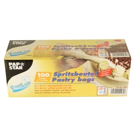 Set 100 poche-uri transparente, grosime 80microni, capacitate 1.8litri, dimensiuni 230x460mm