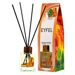 Odorizant camera cu betisoare aroma de AMBER PATCHOULI 120 ml, Eyfel 