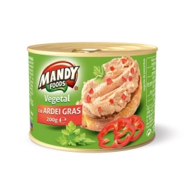 Mandy Pate Vegetal cu ardei gras, 200 g