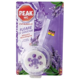 Peak WC Floare de Curatare Odorizant toaleta cu lavanda si eucalipt, 45 g