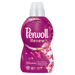 Detergent lichid pentru haine/rufe, Perwoll Renew Blossom, 16 spalari, 960 ml