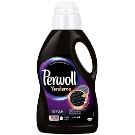 Detergent lichid pentru haine/rufe, Perwoll Renew Black, 18 spalari, 1L