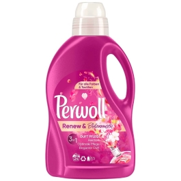 Detergent lichid pentru haine/rufe, Perwoll Renew Blossom, 24 spalari, 1.44 L