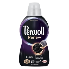 Detergent lichid pentru haine/rufe, Perwoll Renew Black, 18 spalari, 990 ml