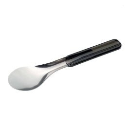 Spatula inghetata, inox, maner culoare neagra/transparent, lungime 250mm