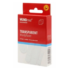 WUNDMED PLASTURI TRANSPARENTI COMBINATI 20BUC