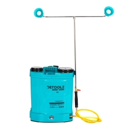 Pompa de stropit cu acumulator, Detoolz 16L