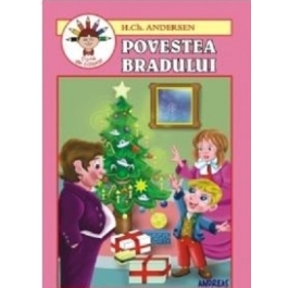 Povestea bradului. Carte de colorat - Hans Christian Andersen