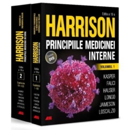 Harrison. Principiile medicinei interne, 2 volume + DVD - Anthony S. Fauci, Dan L Longo