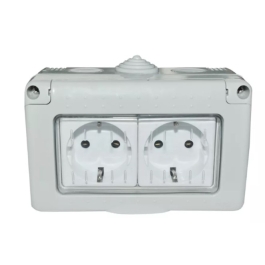 PRIZA DUBLA AG IP55 16A 250V SPN1302