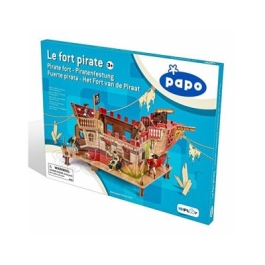 Figurina Puzzle 3D Corabie pirati, Papo