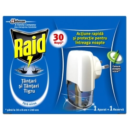 Raid aparat electric + rezerva lichida, 21 ml