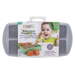 Recipient refrigerare hrana bebe gri 59 ml x 10 cuburi Melii