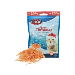 Recompense Pentru Pisici, Premio Xmas, Filet Bites Cu Pui, 60 g, Trixie