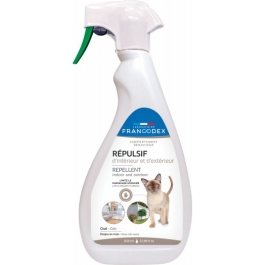 Spray repulsiv de interior si exterior, pentru pisici, 650 ml, Francodex