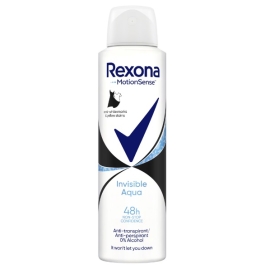 Deodorant antiperspirant spray Rexona Invisible Aqua, 150 ml