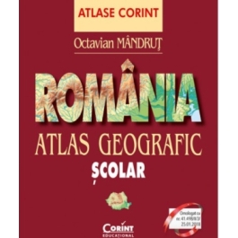 Romania. Atlas geografic scolar - Octavian Mandrut