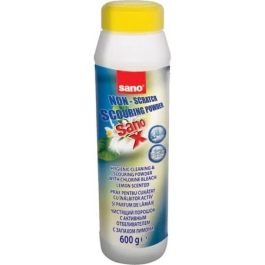 Sano Pudra igienizanta pentru curatat cu parfum de lamaie, 600g 