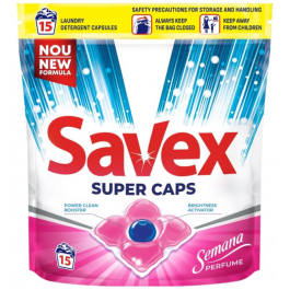 Detergent automat capsule Savex super SEMANA PARFUME 15buc