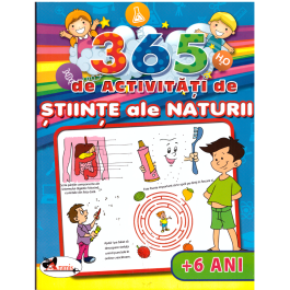 365 de activitati de stiinte ale naturii. +6 ani - Lata Seth, Anuj Chawla