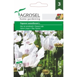 Seminte Mac de Primavara, 1 g, Agrosel