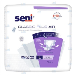 SENI CLASSIC PLUS AIR SCUTECE ADULTI LARGE 10BUC