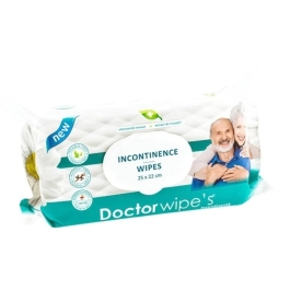 DOCTOR WIPE'S SERVETELE UMEDE INCONTINENTA 72BUC