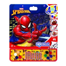 Set Spiderman pentru pictura Giga Block 4 in 1, As games
