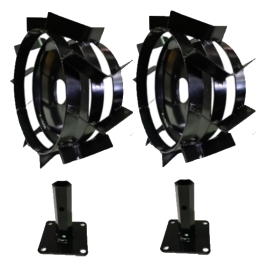 Set roti metalice 350-6 cu manicot, 23 de axe