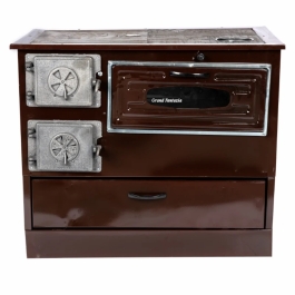 Soba pe lemne 9kW Grand Fantazia, cos dreapta