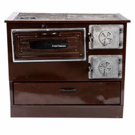 Soba pe lemne 9kW Grand Fantazia, cos stanga