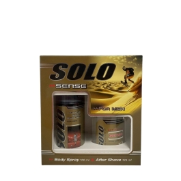 SOLO SENSE MEN DEO SPRAY 150ML+AFTER SHAVE 125ML CASETA CADOU