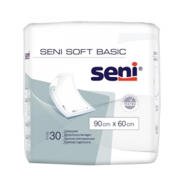 Seni Soft Basic aleze igienice 90x60 cm, 30 buc