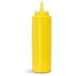 Flacon dozator, capacitate 720ml, culoare galbena