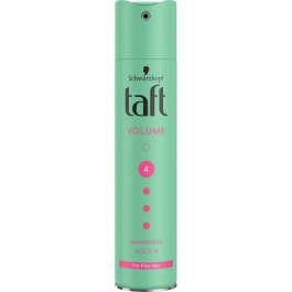Taft Fixativ Volume, For Fine Hair 4, 250 ml