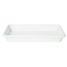 Tava Gastronorm GN 1/1, H=65 mm - portelan termo-rezistent - Hendi