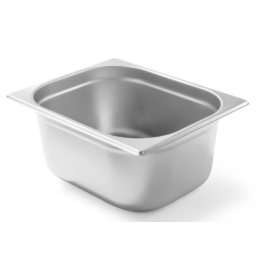 Tava Hendi Gastronorm GN 1/2 100 mm 6.5 lt , gama Budget Line, otel inoxidabil